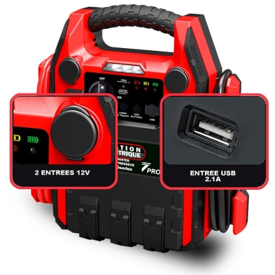 booster Auto7 station electrique USB