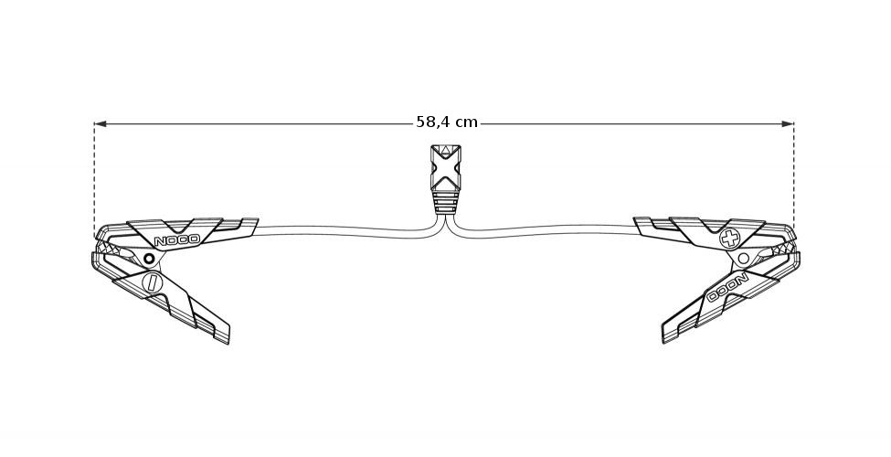 cable booster lithium noco gb40