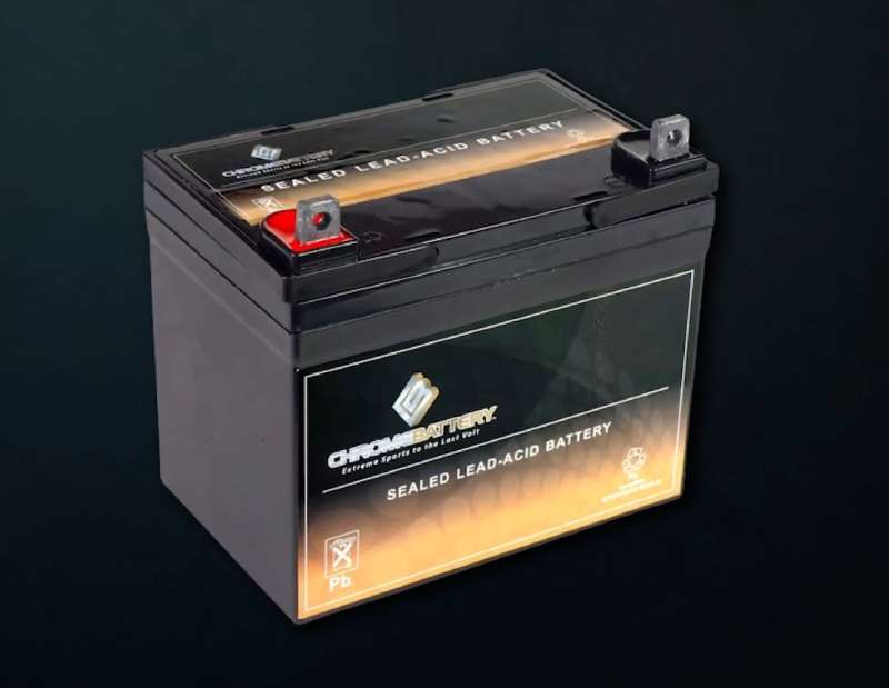 batterie agm simple-fond noir