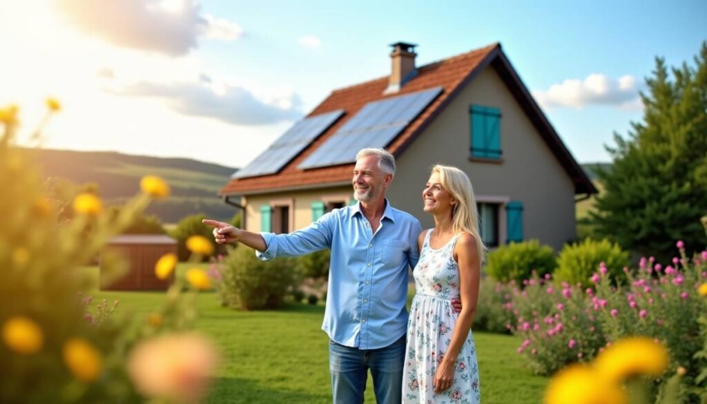 couple-serein-panneaux-solaire-maison