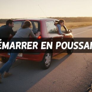 Démarrer une voiture en la poussant : la méthode pas à pas