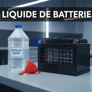 Liquide de batterie : comprendre l&rsquo;électrolyte et faire l&rsquo;appoint sans erreur