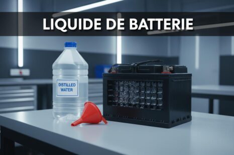 Liquide de batterie : comprendre l&rsquo;électrolyte et faire l&rsquo;appoint sans erreur