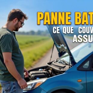 Batterie de voiture à plat : ce que votre assurance auto couvre vraiment en cas de panne