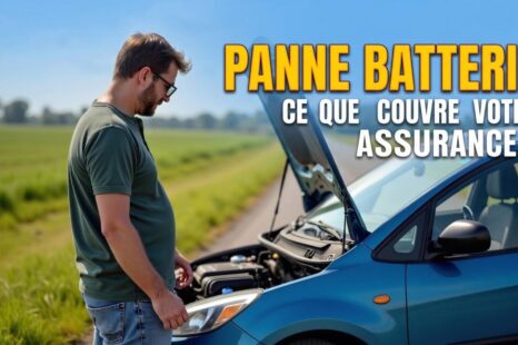 Batterie de voiture à plat : ce que votre assurance auto couvre vraiment en cas de panne