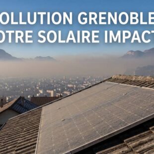 Grenoble : pourquoi la pollution locale abîme aussi la performance de vos panneaux solaires