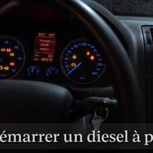 Démarrer une voiture diesel batterie à plat : guide d’urgence en 3 méthodes
