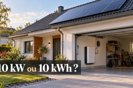 Batterie solaire 10 kW : dimensionner puissance, capacité et panneaux